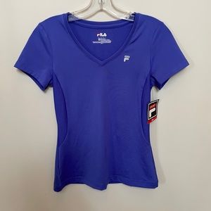Fila sport purple shirt